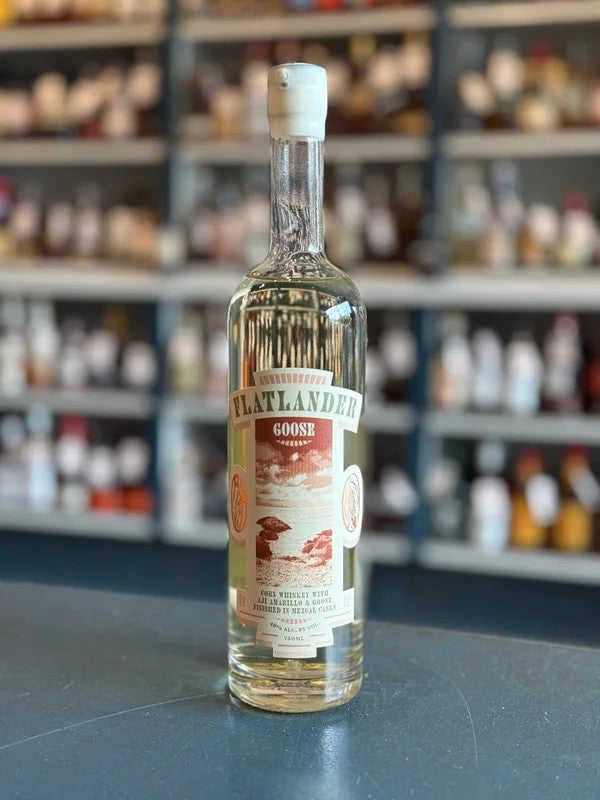 MATCHBOOKDISTILLING‘FLATLANDERGOOSE’AJIAMARILLOCORNWHISKEY,MEZCALCASK,NEWYORK