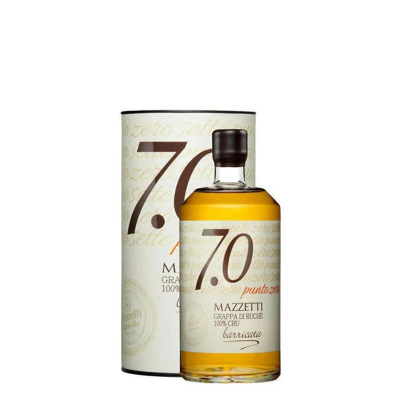 MAZZETTID’ALTAVILLA7.0GrappaDiRuchéBarricade(70CL,43.0%Vol.)–Box