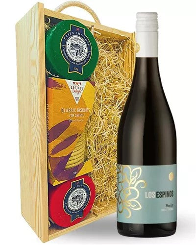 MerlotRedWineandCheeseHamper