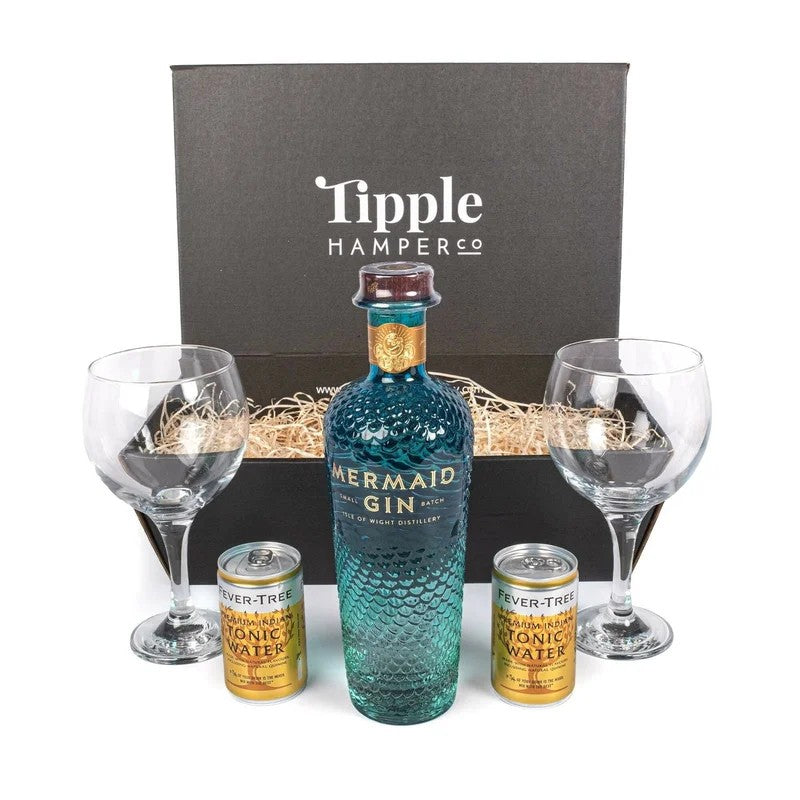 MermaidGin,TonicandGlassesGiftSet–42%ABV