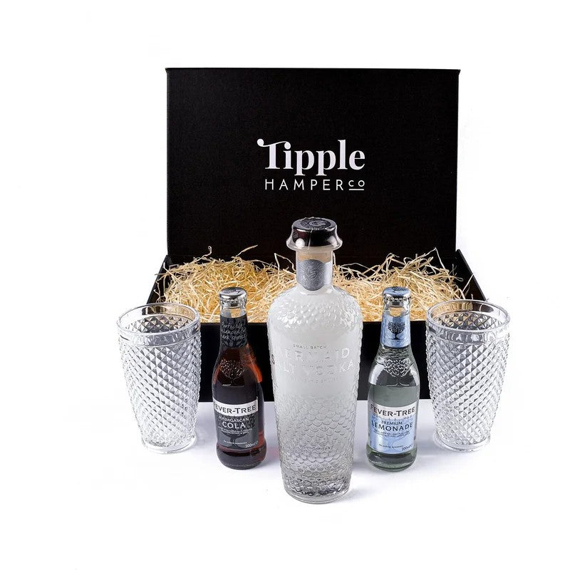 MermaidSaltVodka,MixerandGlassesGiftSet–40%ABV