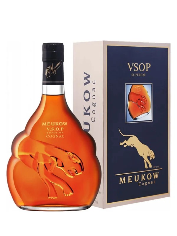 MeukowVSOPSuperiorCognac–ClearPanther70cl.40%