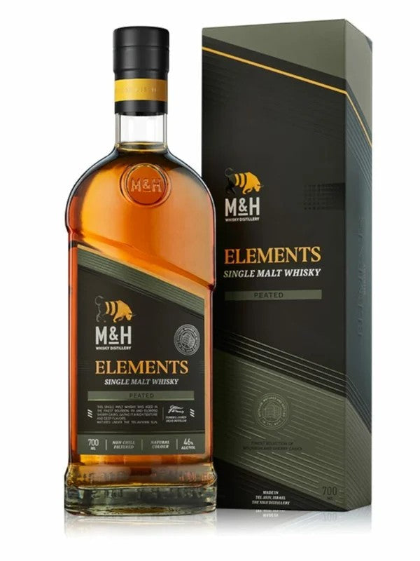 Milk&Honey(M&H)WhiskyDistillery–ElementsPeatedCask70cl.46%