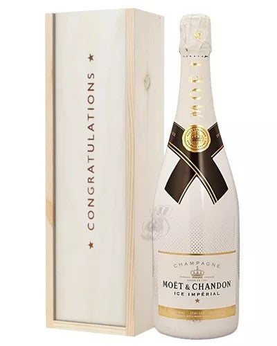 MoetIceImperialChampagneCongratulationsGiftInWoodenBox