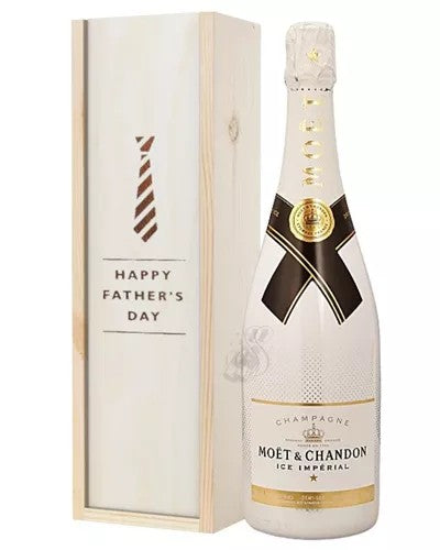 MoetIceImperialChampagneFathersDayGiftInWoodenBox