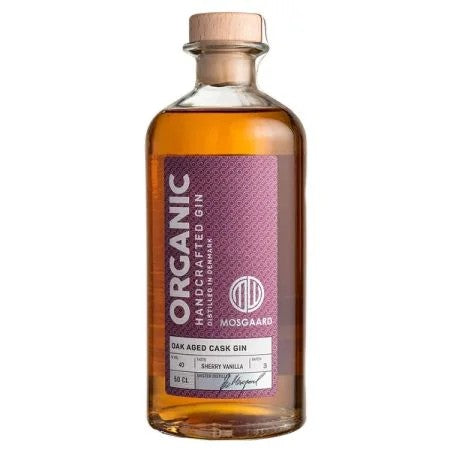 MosgaardOrganicOakCaskAgedGin50cl(40%ABV)