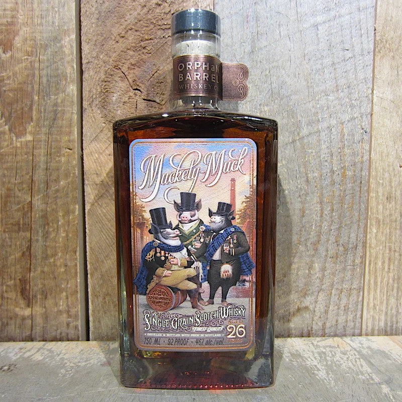 MucketyMuckOrphanBarrelSingleGrainScotch26YearsOld750ml