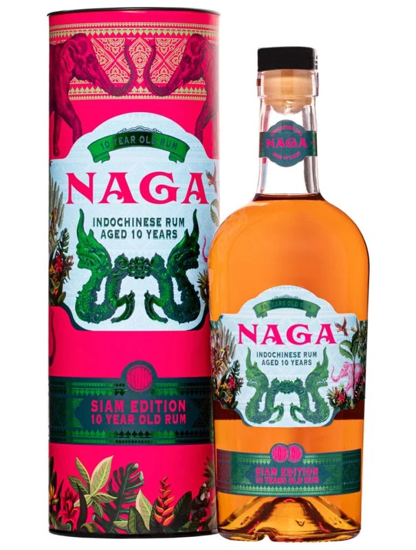 NagaSiamEdition10YearsOldRum70cl.40%