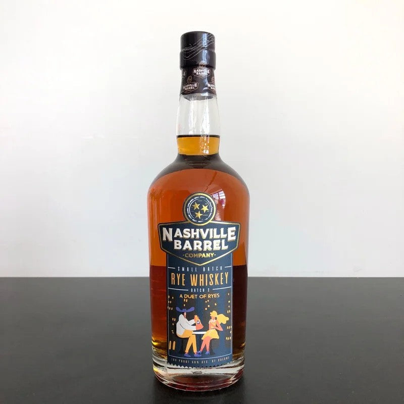 NashvilleBarrelCompany,SmallBatchRyeWhiskeyBatch#2ADuetOfRyes