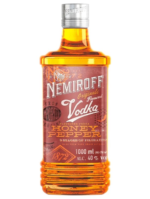 NemiroffVodka–Honey&Pepper100cl.40%