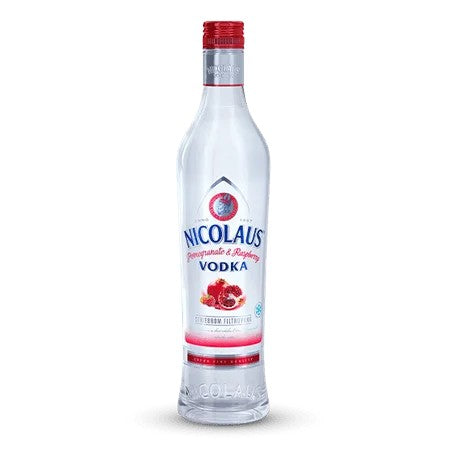 NicolausPomegranate&RaspberryVodka70cl(38%ABV)