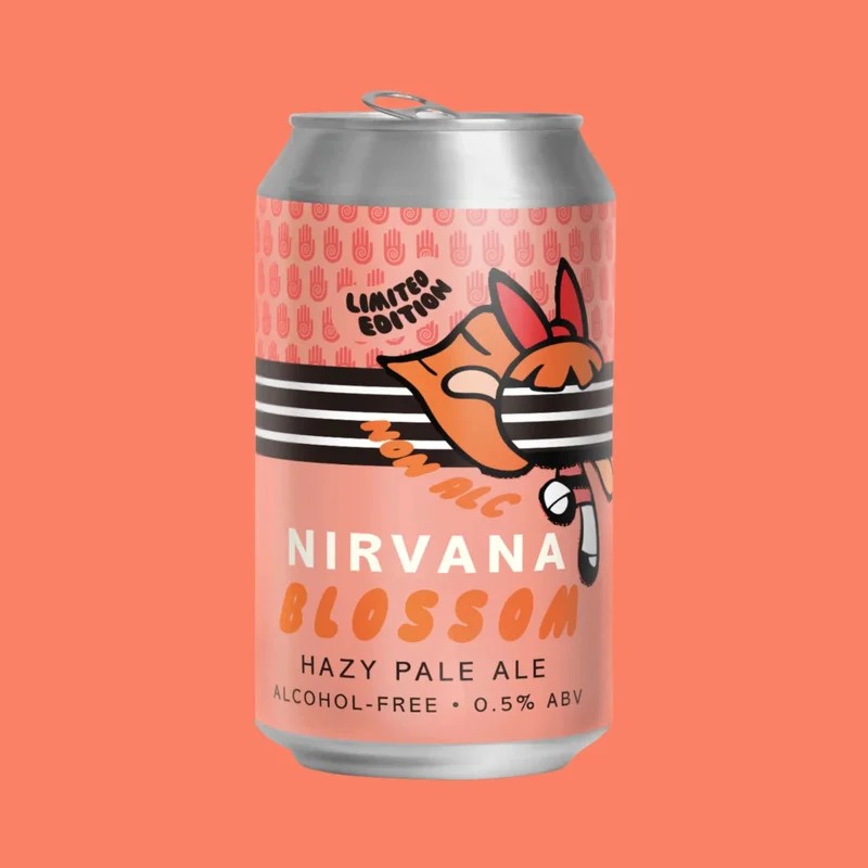 NirvanaBlossom–AlcoholFreeHazyPeachPaleAle