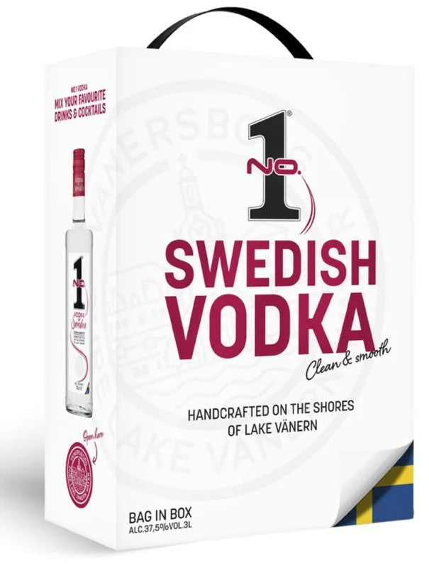 NO.1SwedishVodkaBIB300cl.37,5%