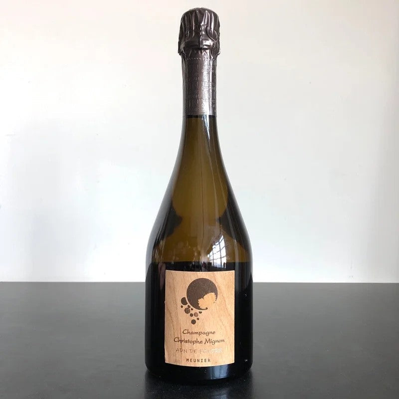 NVChristopheMignonADNdeFoudreMeunierBrutNature,Champagne,France(2017)