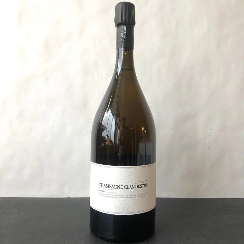 NVClandestinBorealBlancDeNoirBrutNature,Champagne,France(2022)1.5LMagnum