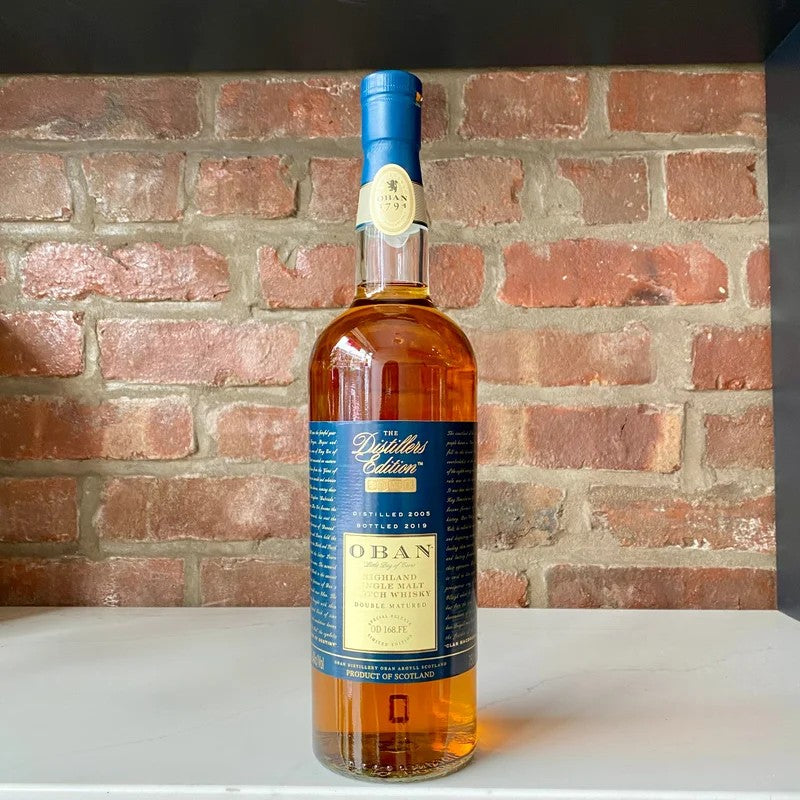 ObanDistillersEditionDoubleMaturedMontillaFinoSherryCaskWoodSingleMaltScotchWhisky