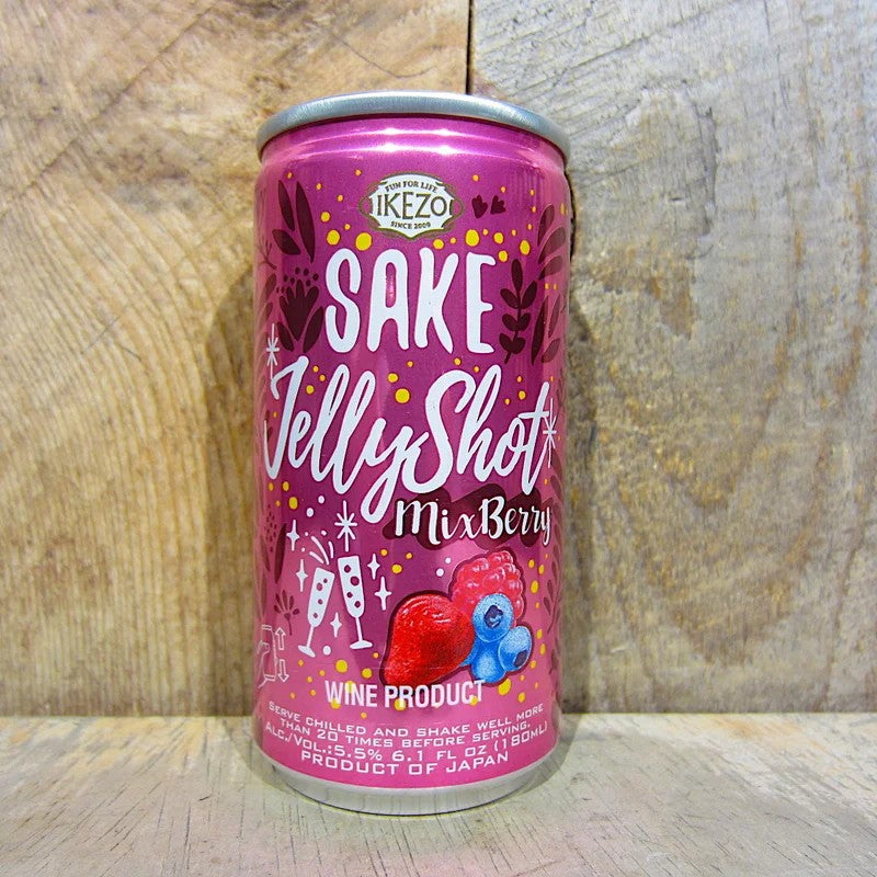 OkeziIkezoMixedBerryJellySparklingSake180ml(Can)