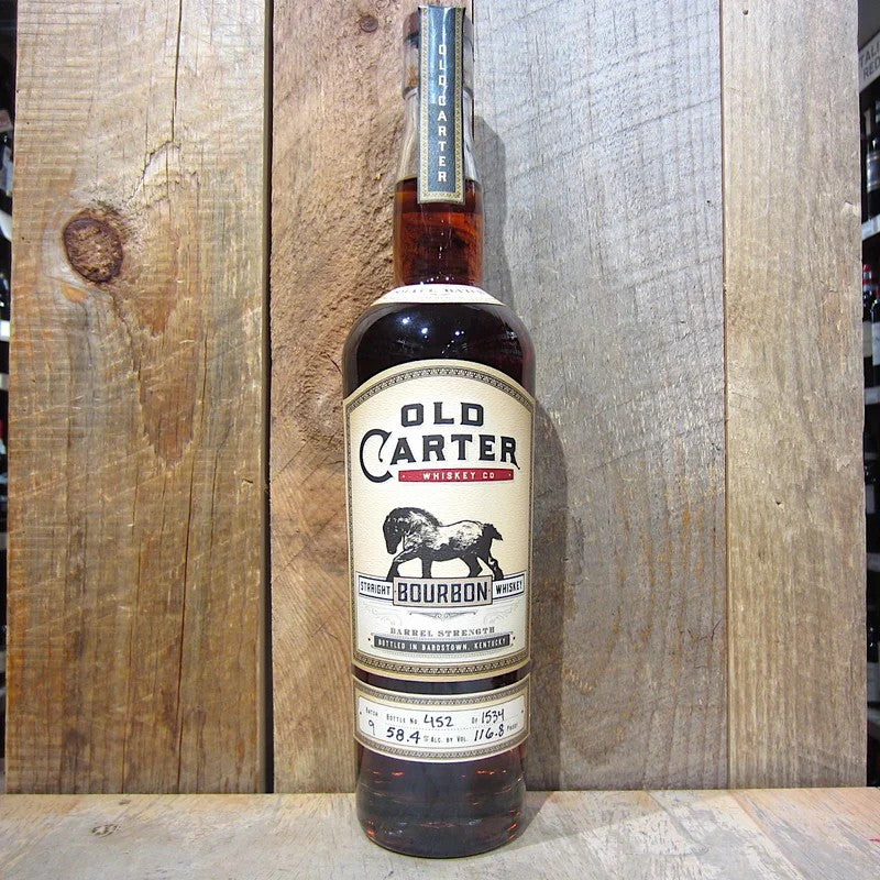 OldCarterStraightBourbonWhiskeySmallBatchNo.9750ml