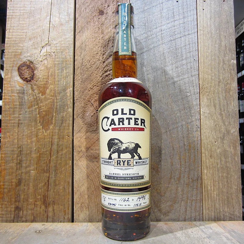 OldCarterStraightRyeWhiskeyBatchNo.7115.5Proof750ml