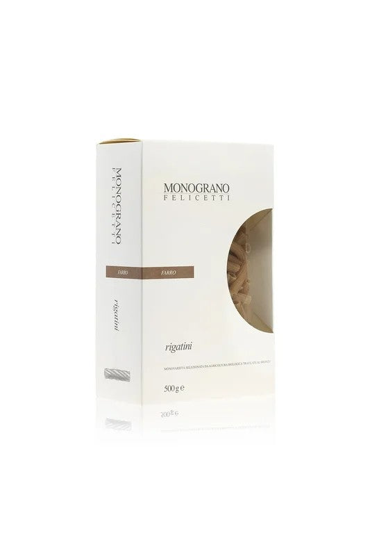 OrganicRigatoni“Farro”No.177(12x500g)MonogranoFelicettiPasta