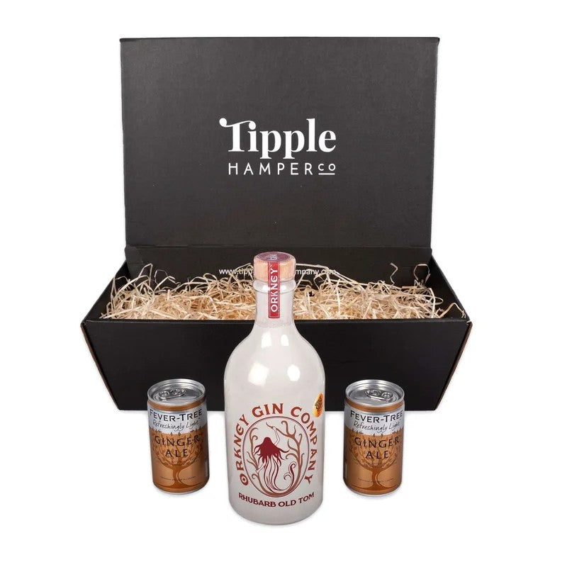 OrkneyRhubarbGin&MixerGiftSetHamper–43%ABV
