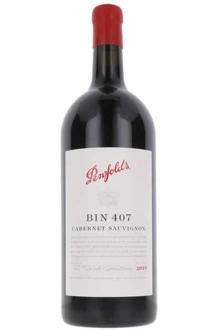 PenfoldsBin407CabernetSauvignon3ltr2019