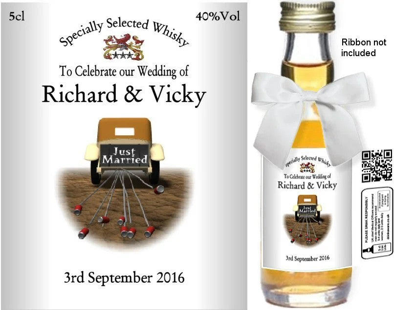 PersonalisedAlcoholMiniatures|WeddingFavourLabel29