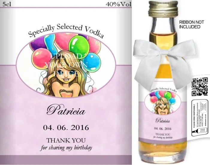 PersonalisedMiniatureSpiritBottles|BirthdayLabel03
