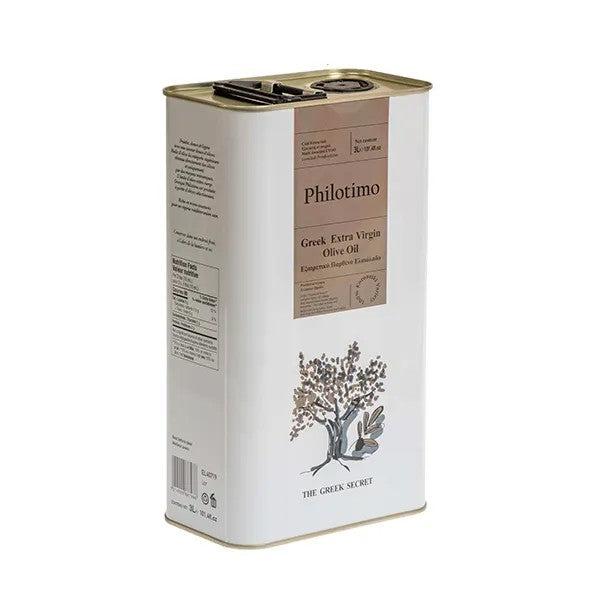 PhilotimoGreekPremiumExtraVirginOliveOil3LitresTin