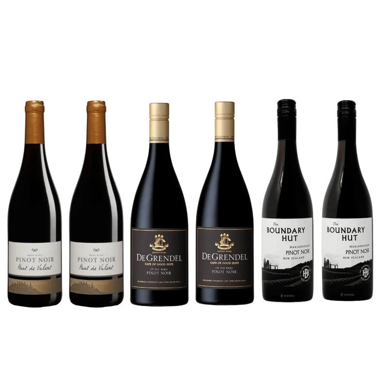 PinotNoir“ThreeContinents”Mixedcase6x750ml