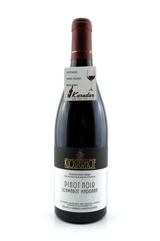 PinotNoirSchwarzeMadonna2020–13,5%vol.KlosterhofWinery