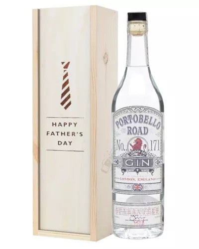PortobelloRoadGinFathersDayGiftInWoodenBox