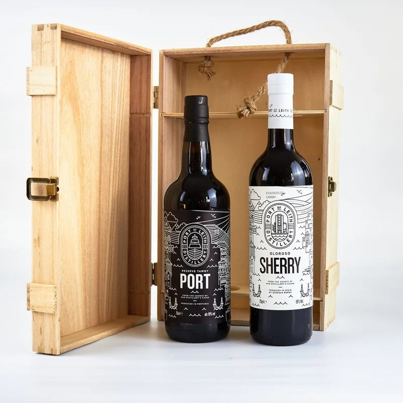PortofLeith–OlorosoSherry&ReserveTawnyPortGiftBox