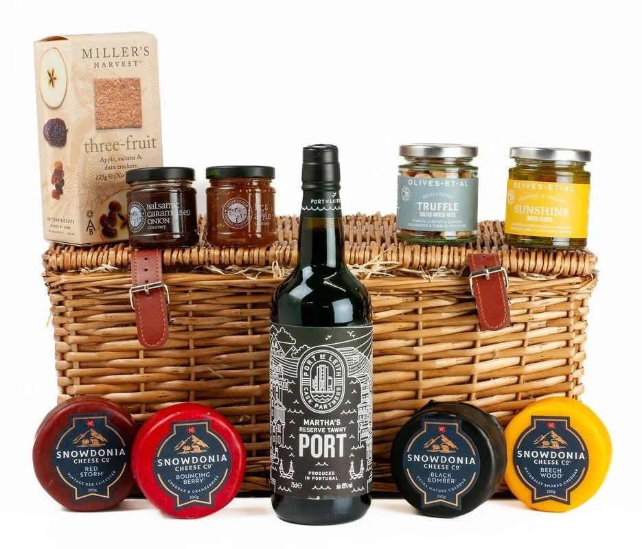 PortofLeithReserveTawnyPort,Cheese&NibblesLuxuryHamper