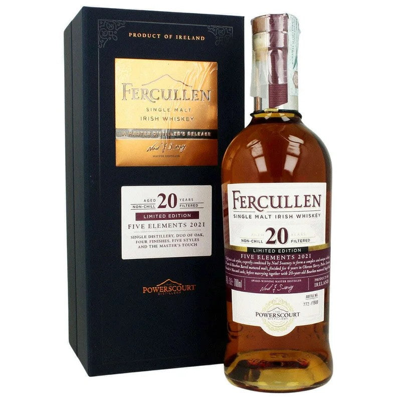 POWERSCOURTWHISKEYFERCULLEN20YOFIVEELEMENTS(70CL,46.0%Vol.)