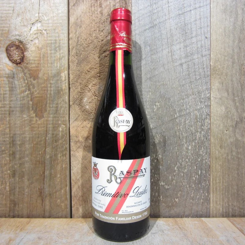 PrimitivoQuilesAlicanteRaspay2010750ml