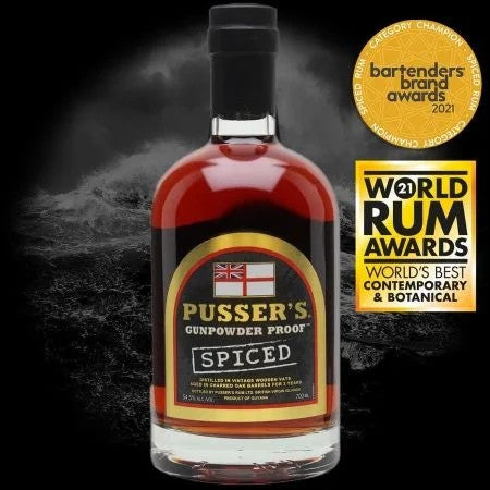 Pusser’s‘GunpowderProof’Spiced(70cl)54.5%