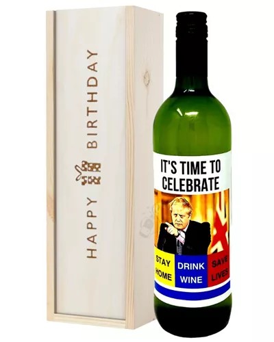 QuarantineBirthdayWhiteWineBirthdayGift