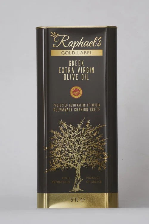 Raphael’sGoldLabelExtraVirginOliveOil5LitreTin