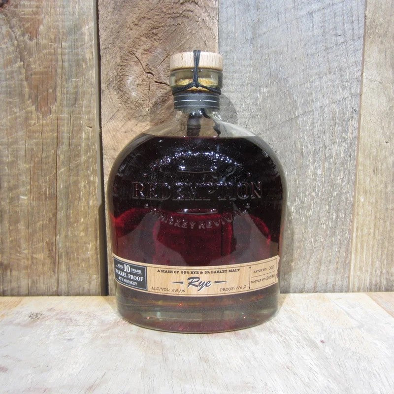 RedemptionRyeBarrelProof10Year116.2pf750ml