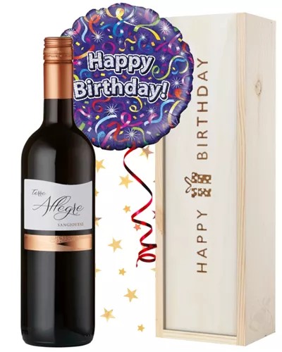 RedWineandBalloonBirthdayGift