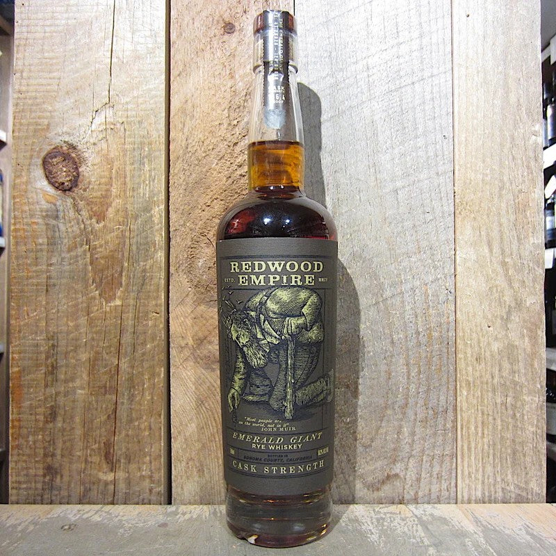 RedwoodEmpireEmeraldGiantRyeCaskStrength750ml