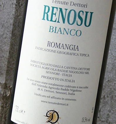 RenosuVinoBianco–TenuteDettori