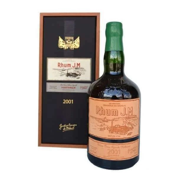 RhumAgricoleJ.M.VieuxMillesime’2001Vol.41.7%Cl.70