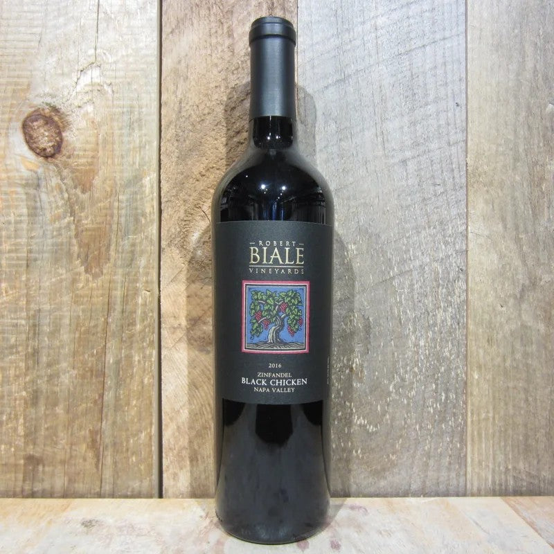 RobertBialeBlackChickenZinfandel2016750ml