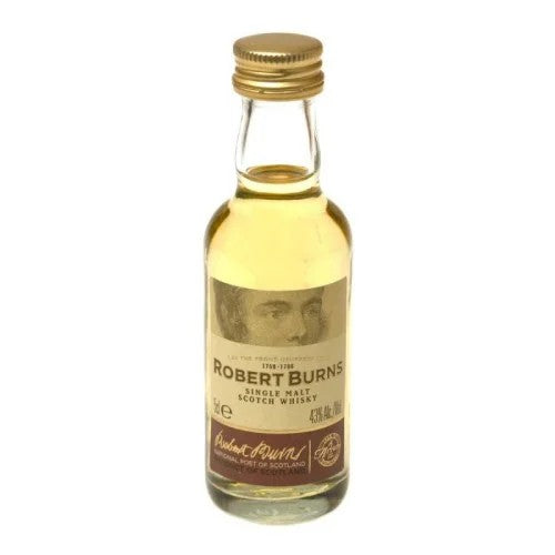 RobertBurnsMaltScotchWhisky5clMiniatureBottle