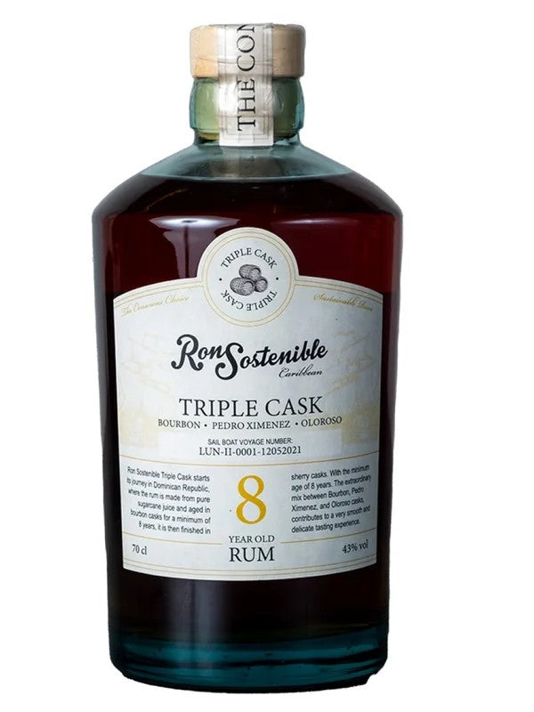 RonSostenibleTripleCask8Years70cl.43%