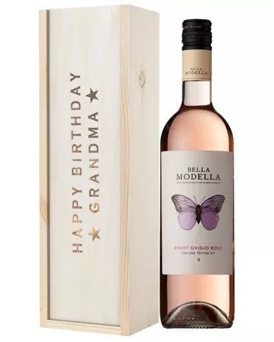 RoseWineBirthdayGiftForGrandma