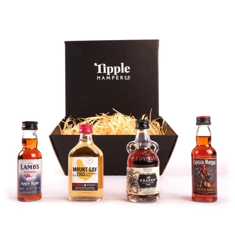 RumMiniaturesSelectionHamper–40%ABV