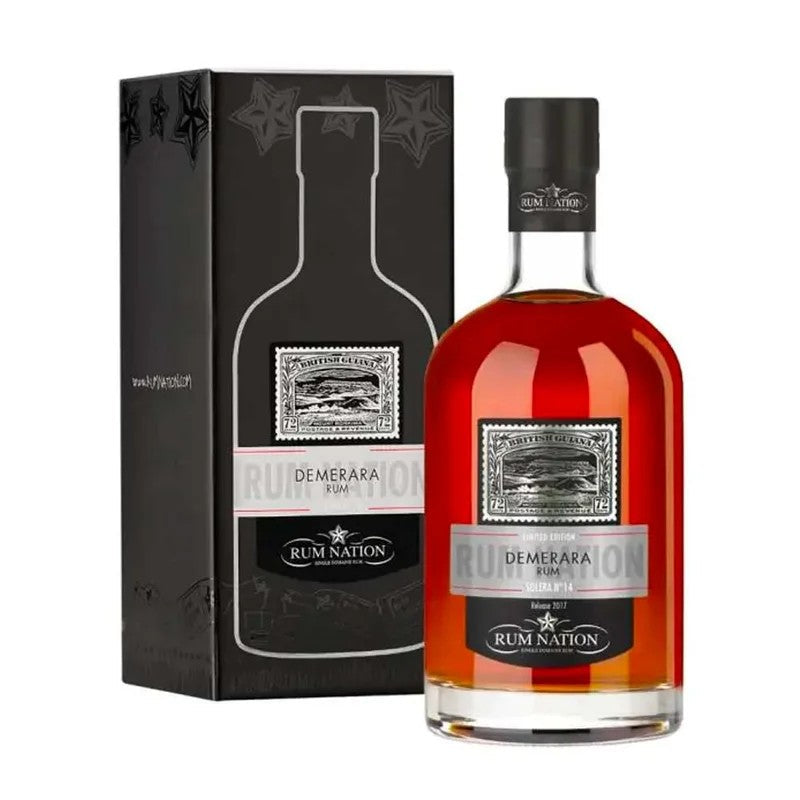RumNationDemeraraSoleraN°14Cl70Boxed